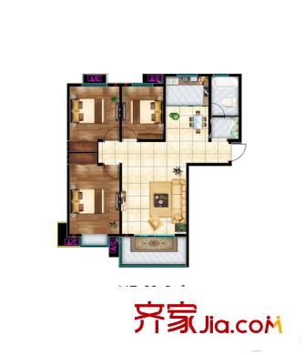 梅塘花園3室2廳1衛(wèi)