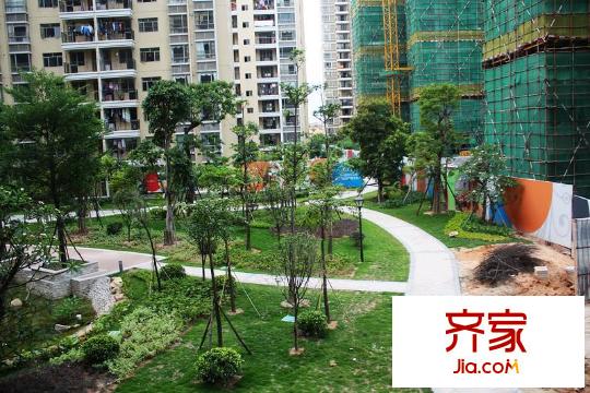 沙田東港城上郡實景圖園林實景（2011-06-10）