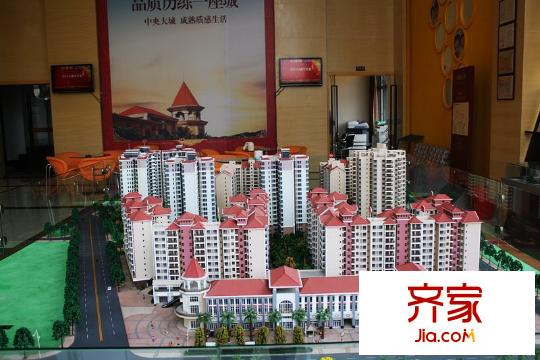 沙田東港城上郡實景圖沙盤（2011-06-10）