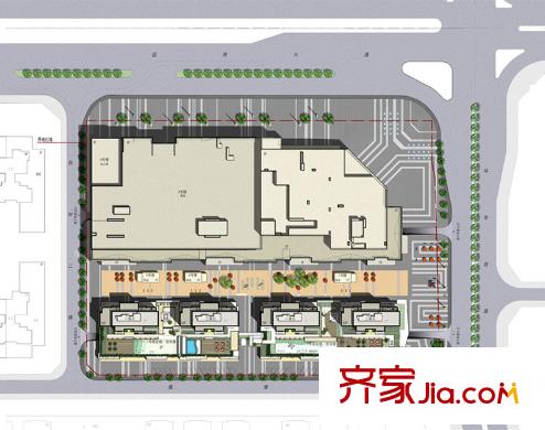 萬(wàn)科金色城市交通圖總平圖