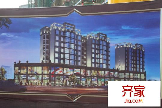 萬邦金匯107實景圖施工（2013-7-15）