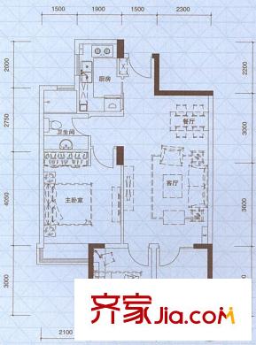 萬(wàn)科城新里程 戶型圖