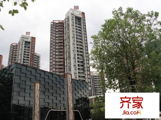萬科金悅香樹外景圖銷售中心（2013-8-17）
