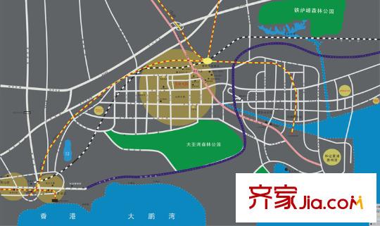 美泰天韻區(qū)位圖