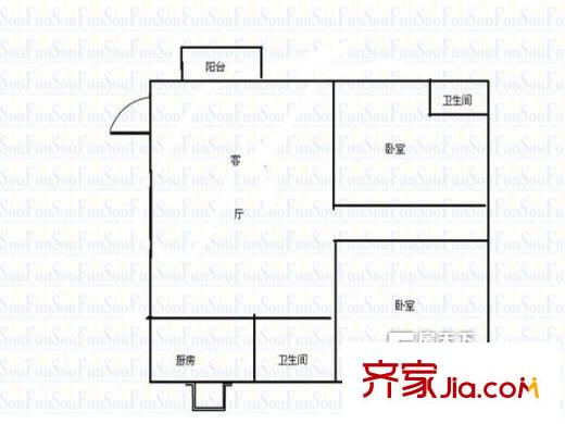 勝隆樓 戶型圖