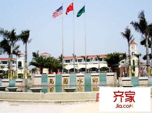 南國(guó)水鄉(xiāng)住宅外景圖 