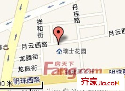 瑞士花園交通圖