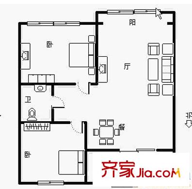 沙龍廣場(chǎng) 戶型圖