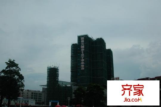 清溪商會大廈外景圖項目遠眺圖（2012-08）