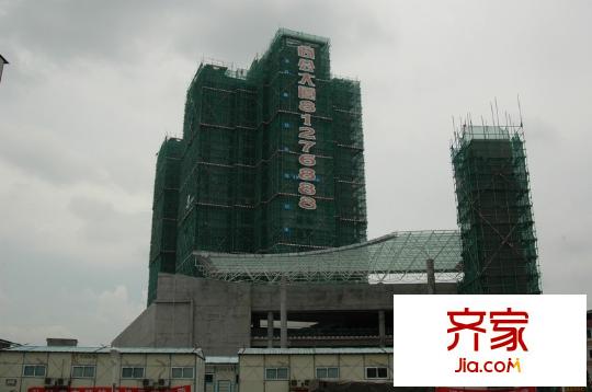 清溪商會大廈外景圖項目遠眺圖（2012-08）
