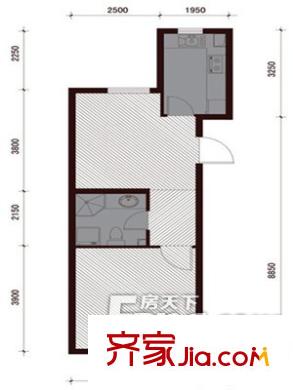 蒲心湖公寓 戶型圖
