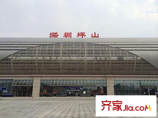 坪山招商花園城配套圖坪山站