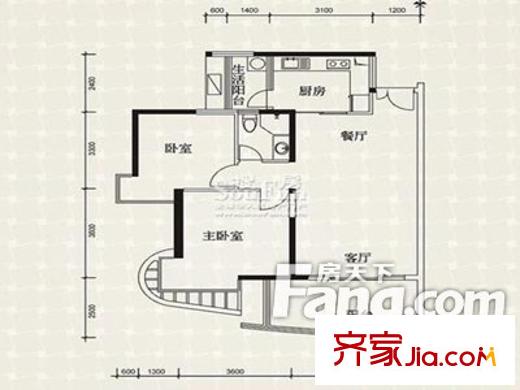 羅沙大廈 戶型圖