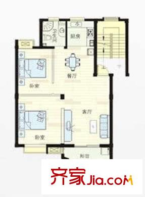 仁壽街小區(qū)戶型圖仁壽街 戶型圖 2室2廳 2室2廳1衛(wèi)1廚