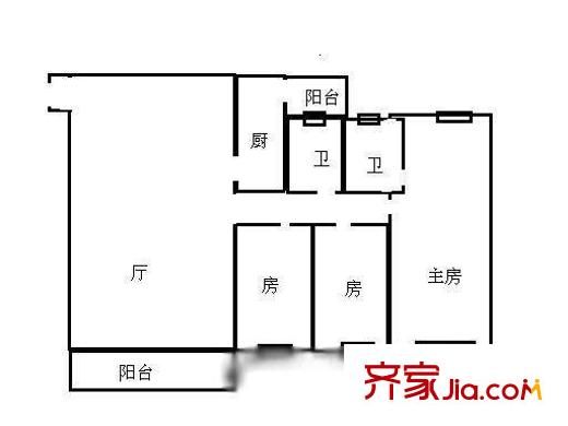 東莞 虎門天河城 戶型