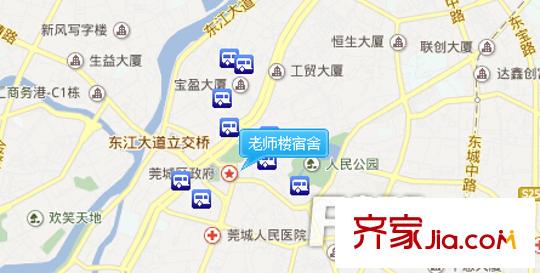 老師樓宿舍交通圖 