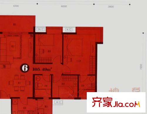東館  戶型圖