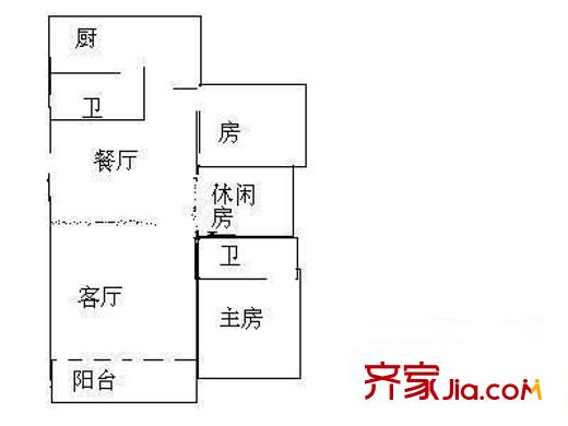 竹洲小區(qū)(虎門(mén))戶(hù)型圖竹洲小區(qū)（虎門(mén)） 8室 戶(hù)型圖 8室3廳3衛(wèi)1廚
