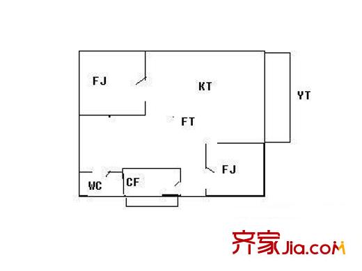 竹洲小區(qū)(虎門)戶型圖竹洲小區(qū)9巷 2室 戶型圖 2室1廳1衛(wèi)1廚