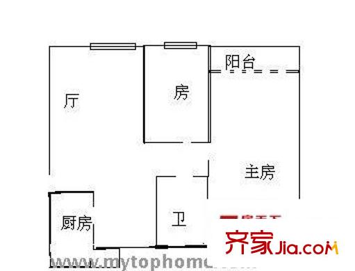 竹洲小區(qū)(虎門)戶型圖竹洲小區(qū)9巷 2室 戶型圖 2室1廳1衛(wèi)1廚