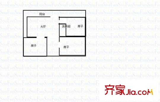 樟村私宅 6室 戶型圖