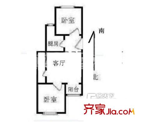 紅點薈 2室1廳1衛(wèi)