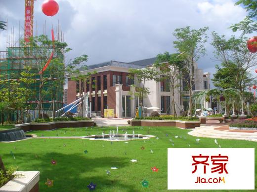 保利?陽光城園林實(shí)景2013.08.25
