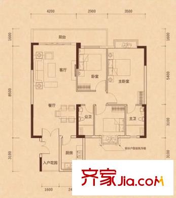 竹洲小區(qū)(虎門)戶型圖竹洲小區(qū)9巷 2室 戶型圖 2室1廳1衛(wèi)1廚
