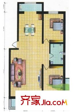 和盛樓  2室 戶型圖