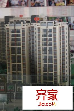 麗景名門二期實景圖3棟沙盤(2010-11-03)