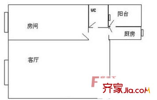 紅點薈 1室1廳1衛(wèi)