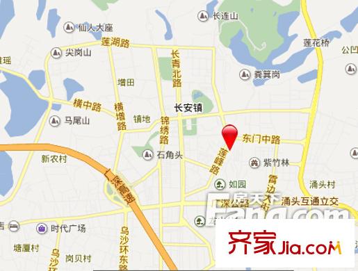 紅寶石公寓交通圖2