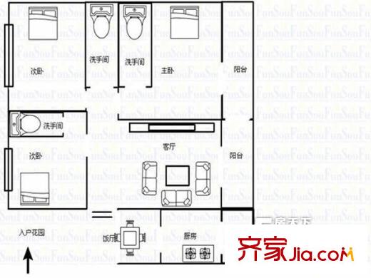 聯(lián)盛樓 戶型圖