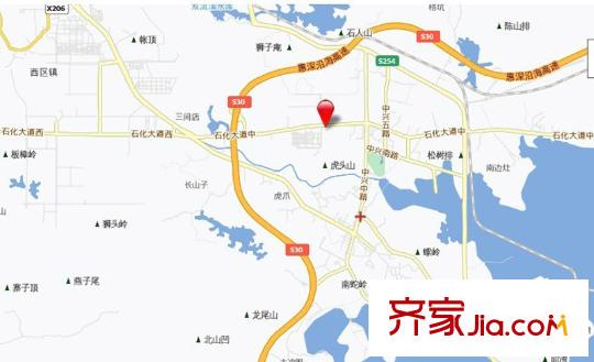 金沙世紀城交通圖