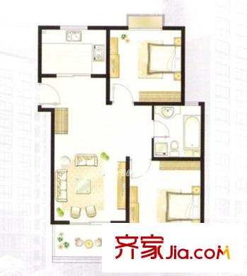 博美豪苑 2室2廳1衛(wèi)