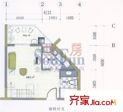 金升國際公寓   戶型圖