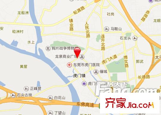 博美豪苑交通圖東莞  