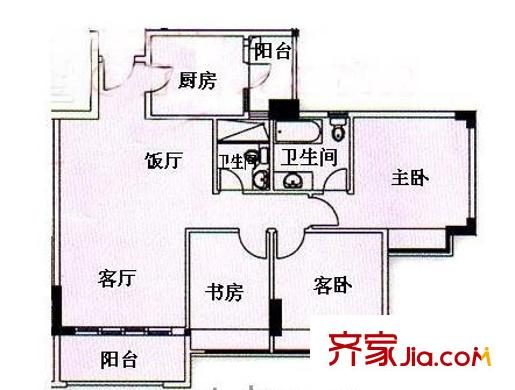 博美豪苑 3室2廳2衛(wèi)