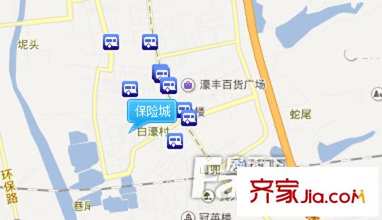 保險城交通圖 