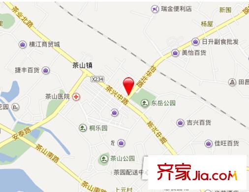 東岳花園交通圖東莞  