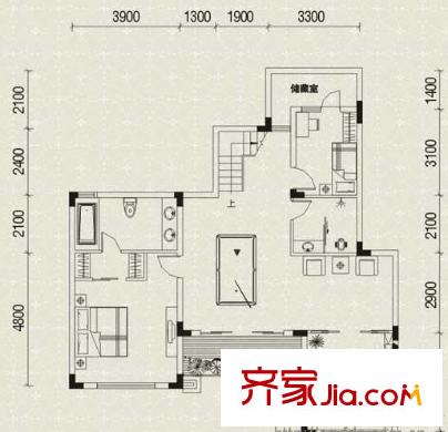 葛蘭溪谷  2室 戶型圖
