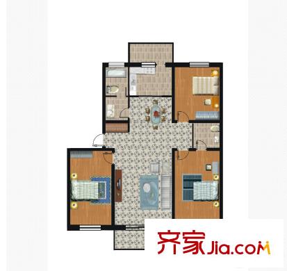 大塘頭商住樓3室2廳2衛(wèi)