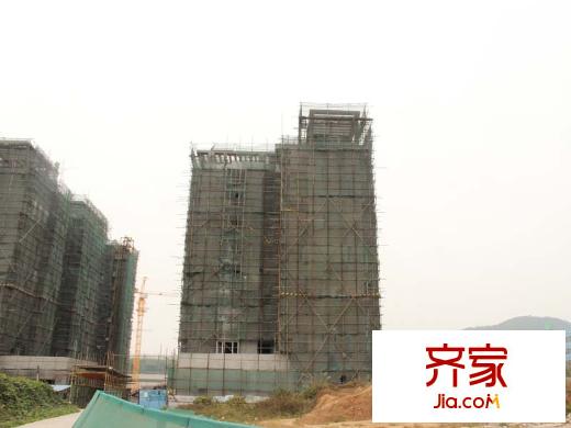 東魅藍(lán)山郡外景圖項(xiàng)目工程外景（2013-1-11）