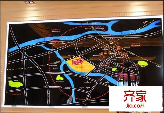 偉隆國際花園實景圖銷售中心