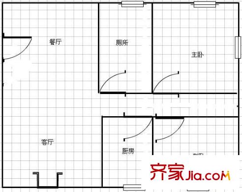泰安樓 2室 戶型圖