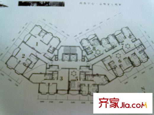 泰安城戶型圖201009281750 3室2廳2衛(wèi)1廚