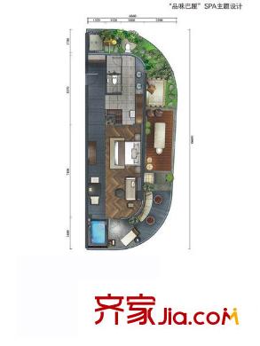 雙月灣檀悅豪生度假酒店戶型圖雙月灣溫德姆豪生渡假酒店 1室 戶型圖 1室1廳1衛(wèi)1廚