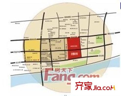 富華小區(qū)交通圖
