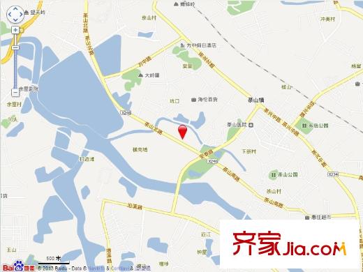 偉隆國際花園交通圖電子地圖