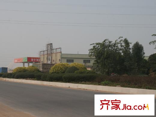 偉隆國際花園配套圖西北面馬路